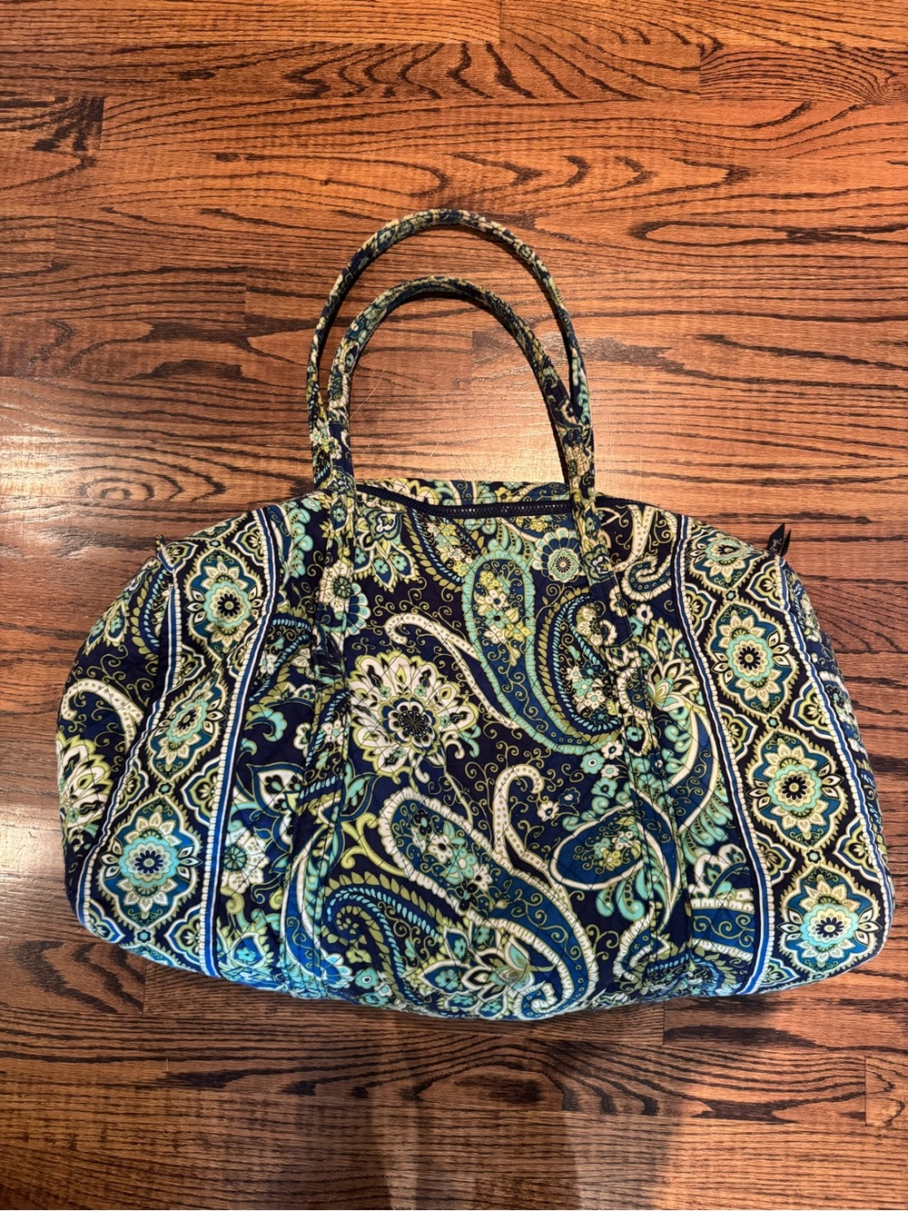 Vera Bradley Rhythm & Blues large duffel